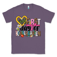 Lavender my first day of kindergarten Classic Tee - NancyCooperArtShop