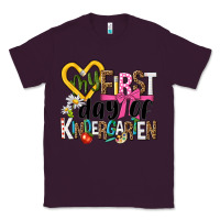 Plum my first day of kindergarten Classic Tee - NancyCooperArtShop