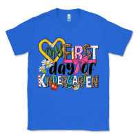 True Royal my first day of kindergarten Classic Tee - NancyCooperArtShop