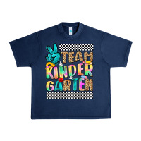 Navy team kindergarten Urban Heavy Tee - NancyCooperArtShop