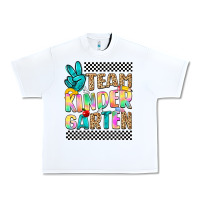 White team kindergarten Urban Heavy Tee - NancyCooperArtShop
