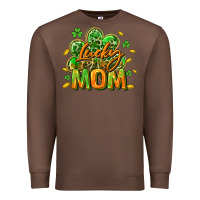 Chestnut Lucky Mom  St. Patrick's Day Premium Sweatshirt - CowGirlArtShop