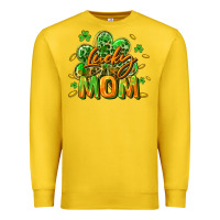 Lucky Mom  St. Patrick's Day Premium Sweatshirt | Teevron