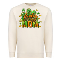 Sandshell Lucky Mom  St. Patrick's Day Premium Sweatshirt - CowGirlArtShop