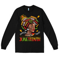 Black remembering my ancestors juneteenth Long Sleeve Tee - LillyAllenDesigns
