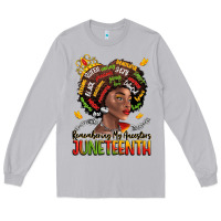 Moon Dust remembering my ancestors juneteenth Long Sleeve Tee - LillyAllenDesigns