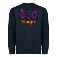 Navy I put the Boo in Boujie Heavyweight Sweatshirt - RacoonDesign