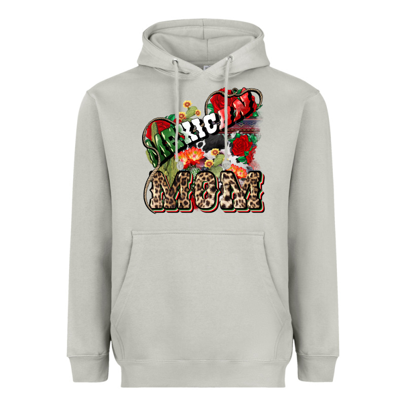 Mexican Mom Mexico Heavyweight Hoodie by HowdyJamesFarm | Teevron