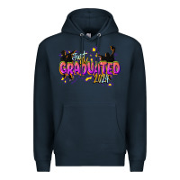 Navy just graduated 2024 Premium Hoodie - CowGirlArtShop
