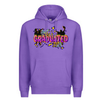 Purple just graduated 2024 Premium Hoodie - CowGirlArtShop