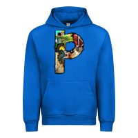 Cobalt farm life alphabet lowercase letters p Urban Hoodie - BundleAndBundleShop