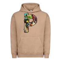 Pigment Burro farm life alphabet lowercase letters p Urban Hoodie - BundleAndBundleShop