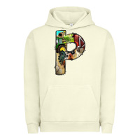 Pigment Pistachio farm life alphabet lowercase letters p Urban Hoodie - BundleAndBundleShop