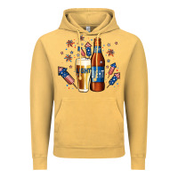 Vintage Mustard Just Here For The Light Vintage Hoodie - Jasminsmagicworld