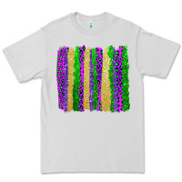 Dove Grey mardi gras brushstrokes Premium Tee - AdoDesignShop