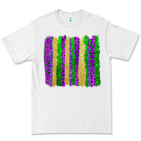 White mardi gras brushstrokes Premium Tee - AdoDesignShop