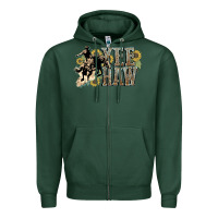 Sports Green Yee haw Cowboy western Zipper Hoodie - HowdyJamesFarm