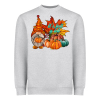 Heather Grey it is fall yall gnome Heavyweight Sweatshirt - RacoonDesign