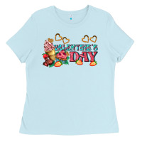 Baby Blue valentines day sweet Ladies Tee - AdoDesignShop