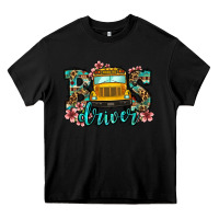 Black school bus driver Heavy Core Tee - Jasminsmagicworld