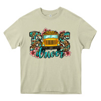 Mossy school bus driver Heavy Core Tee - Jasminsmagicworld