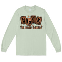 Matcha black the prime element melanin Long Sleeve Tee - LillyAllenDesigns