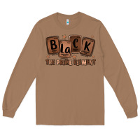 Toasted Coconut black the prime element melanin Long Sleeve Tee - LillyAllenDesigns