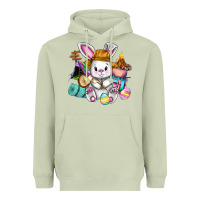 Matcha Easter Day Camper  Happy Easter Day Heavyweight Hoodie - CowGirlArtShop