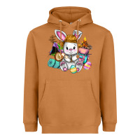Meerkat Easter Day Camper  Happy Easter Day Heavyweight Hoodie - CowGirlArtShop
