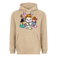 Mushroom Easter Day Camper  Happy Easter Day Heavyweight Hoodie - CowGirlArtShop