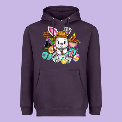 Easter Day Camper  Happy Easter Day Heavyweight Hoodie Designed By Cowgirlartshop