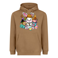 Toasted Coconut Easter Day Camper  Happy Easter Day Heavyweight Hoodie - CowGirlArtShop