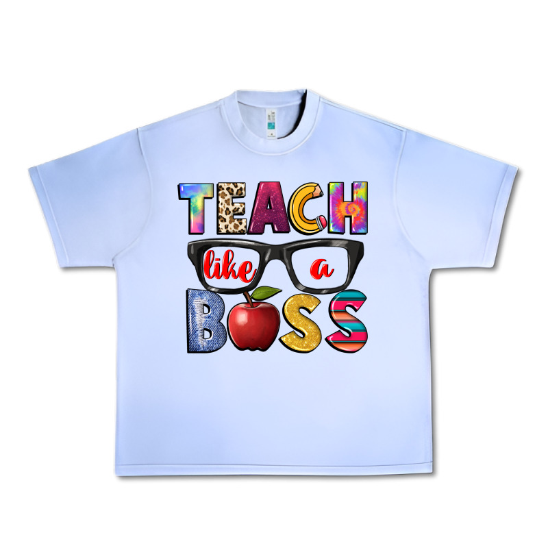Teach Like A Boss Urban Heavy Tee by NancyCooperArtShop | Teevron