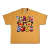 Peanut Butter teach like a boss Urban Heavy Tee - NancyCooperArtShop