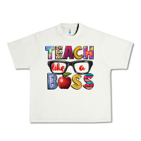 Pistachio teach like a boss Urban Heavy Tee - NancyCooperArtShop