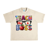 Sandshell teach like a boss Urban Heavy Tee - NancyCooperArtShop