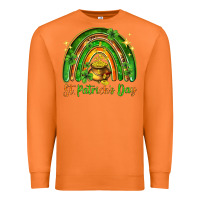 Carrot St. Patrick's Day rainbow Premium Sweatshirt - HowdyJamesFarm