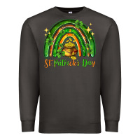 Smoke St. Patrick's Day rainbow Premium Sweatshirt - HowdyJamesFarm