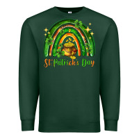 Sports Green St. Patrick's Day rainbow Premium Sweatshirt - HowdyJamesFarm