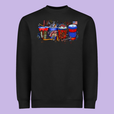 Labor Day Drink Heavyweight Sweatshirt Designed By Racoondesign