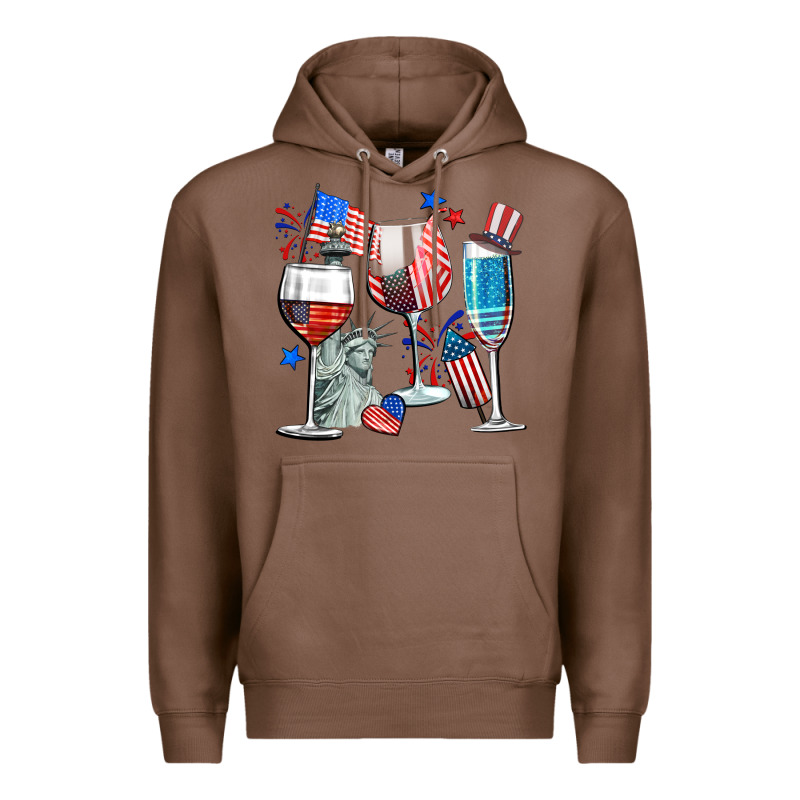 American Wine Premium Hoodie by CowGirlArtShop | Teevron