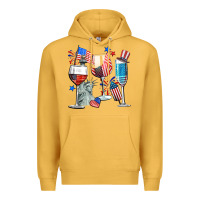 Mustard american wine Premium Hoodie - CowGirlArtShop