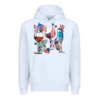 White american wine Premium Hoodie - CowGirlArtShop