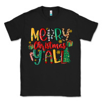 Black merry christmas y'all Classic Tee - MaliasSmallBusiness
