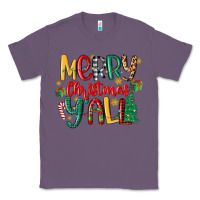 Lavender merry christmas y'all Classic Tee - MaliasSmallBusiness