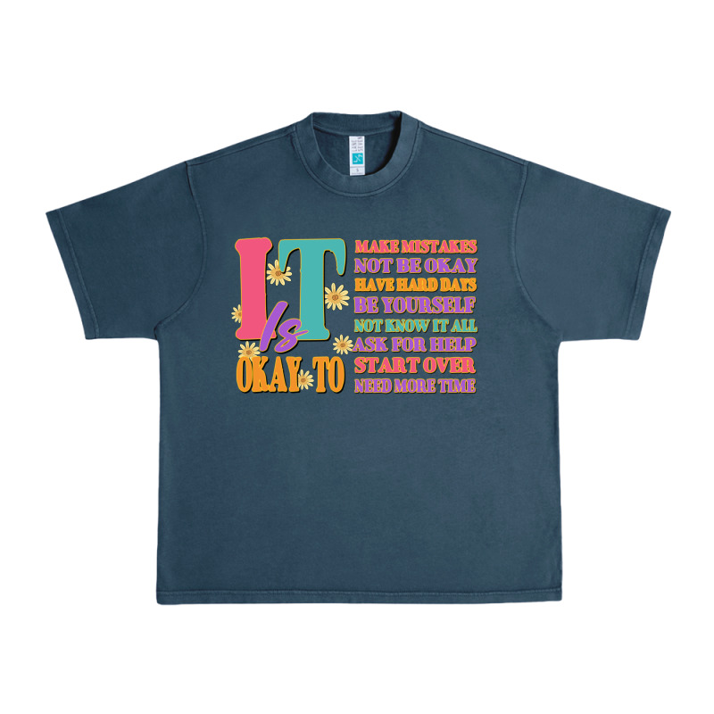 It Is Okay To Urban Heavy Tee by JahusDesignShop | Teevron