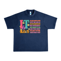 Navy it is okay to Urban Heavy Tee - JahusDesignShop