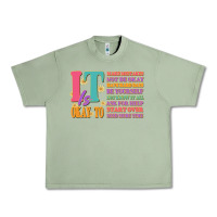 Oil Green it is okay to Urban Heavy Tee - JahusDesignShop