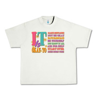 Pistachio it is okay to Urban Heavy Tee - JahusDesignShop