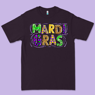 Mardi Gras Premium Tee Designed By Adodesignshop